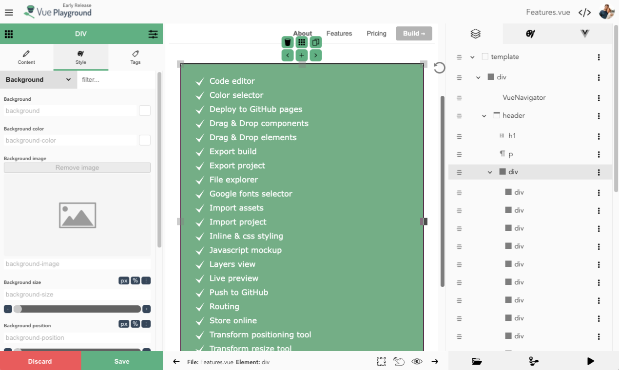 Vue Play media 2