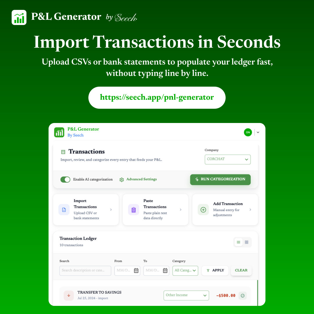 Profit & loss Generator (PNL) gallery image