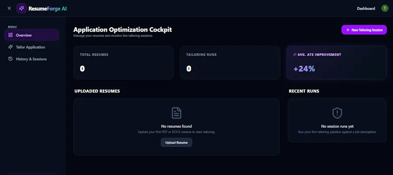 Resume-forge screenshot 4