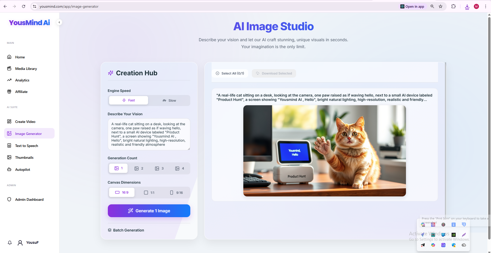 Yousmind Ai - Screenshot 2 preview