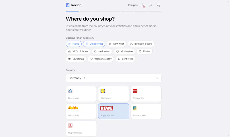 Racion screenshot 2