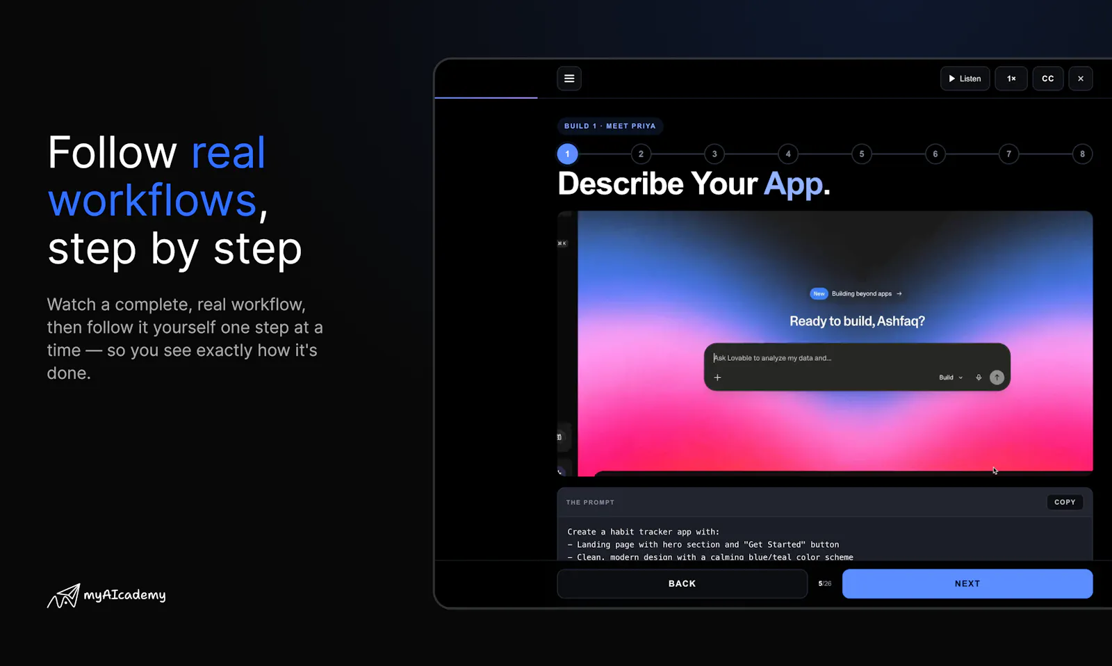 myAIcademy screenshot 5