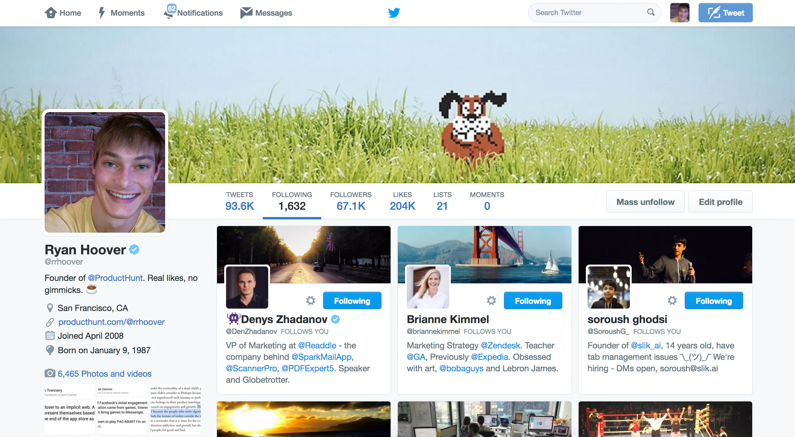 Twitter Unfollow Chrome Extension Image