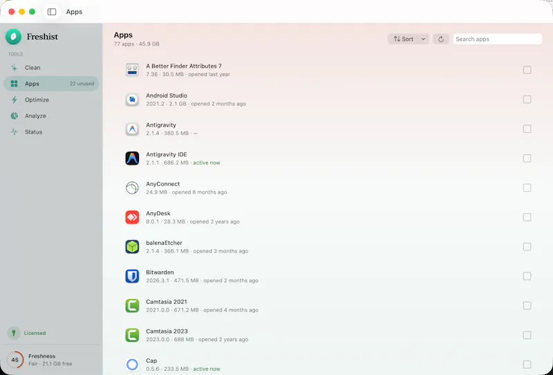 Freshist screenshot 3
