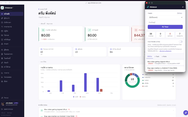 Kitslancer screenshot 2