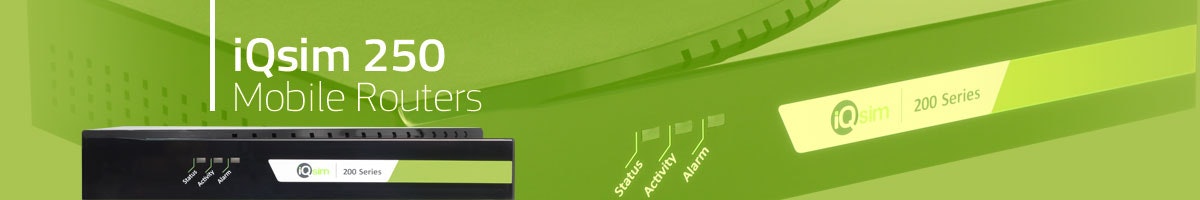 iqsim 250 - 2-8端口路由器2G/3G/4G/5G媒体3