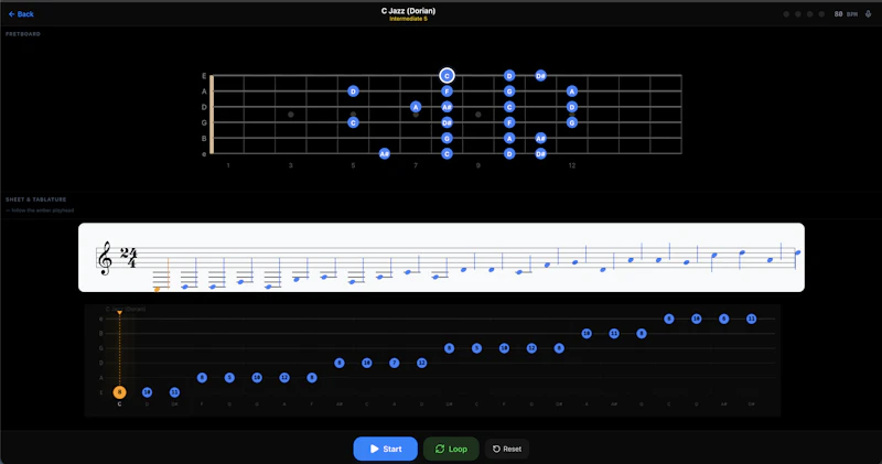 GuitarTrainer screenshot 1