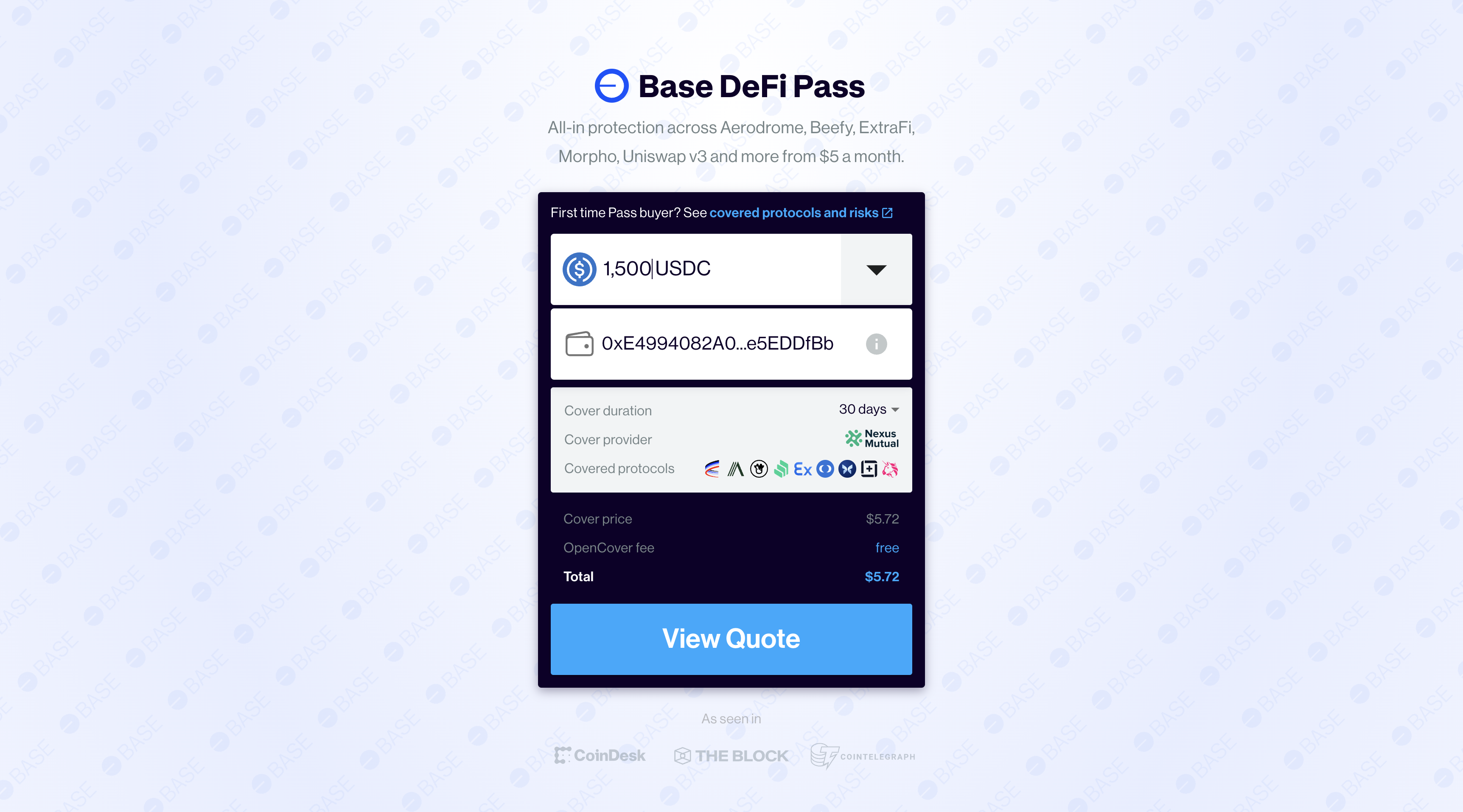 La base del defi passa media 1