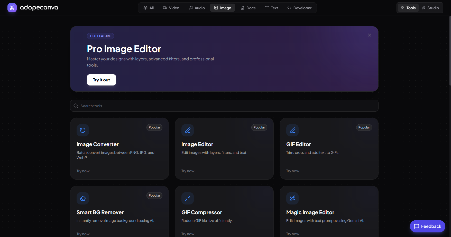 A Dope Canva - Omni Toolkit, Locally. gallery image