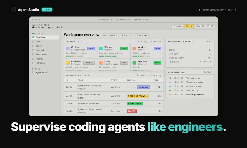 Agent Studio screenshot 1