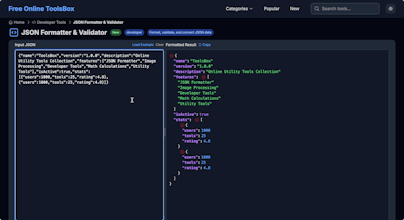 Free Online Dev ToolsBox gallery image