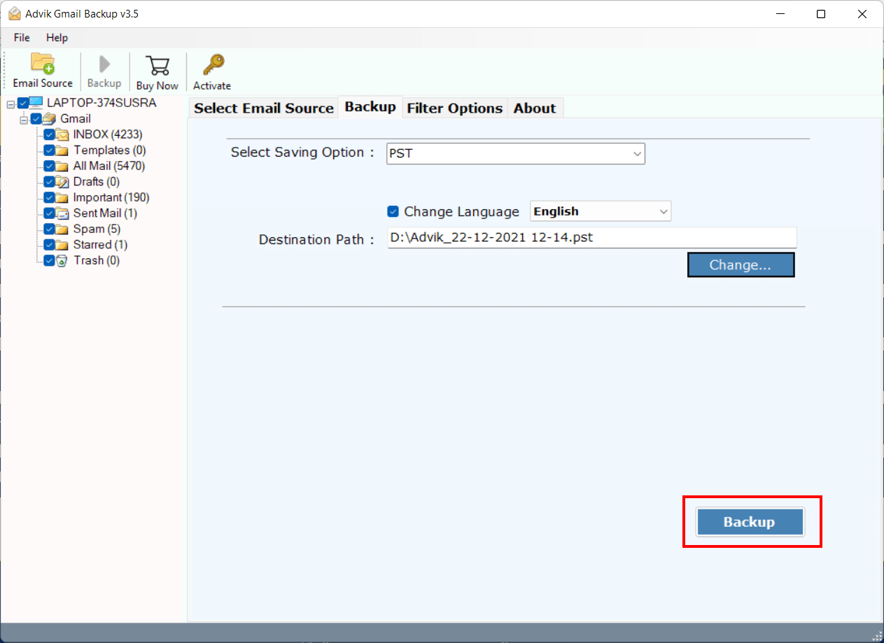 Vorab -Google Mail -Backup -Tool vorantreiben media 4