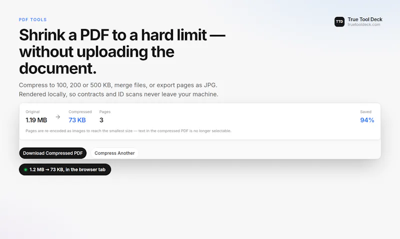 True Tool Deck screenshot 5