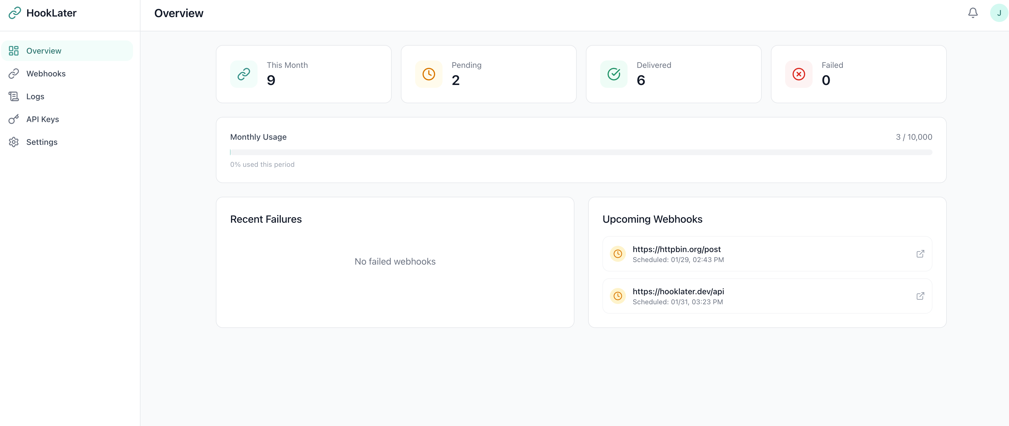 HookLater - Screenshot 2 showing product features and functionality