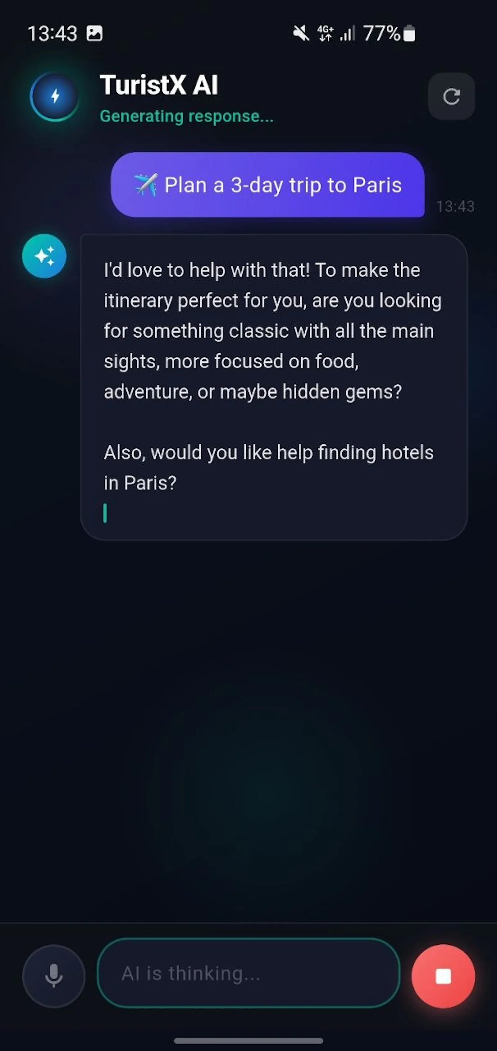 Turistx.ai screenshot 3