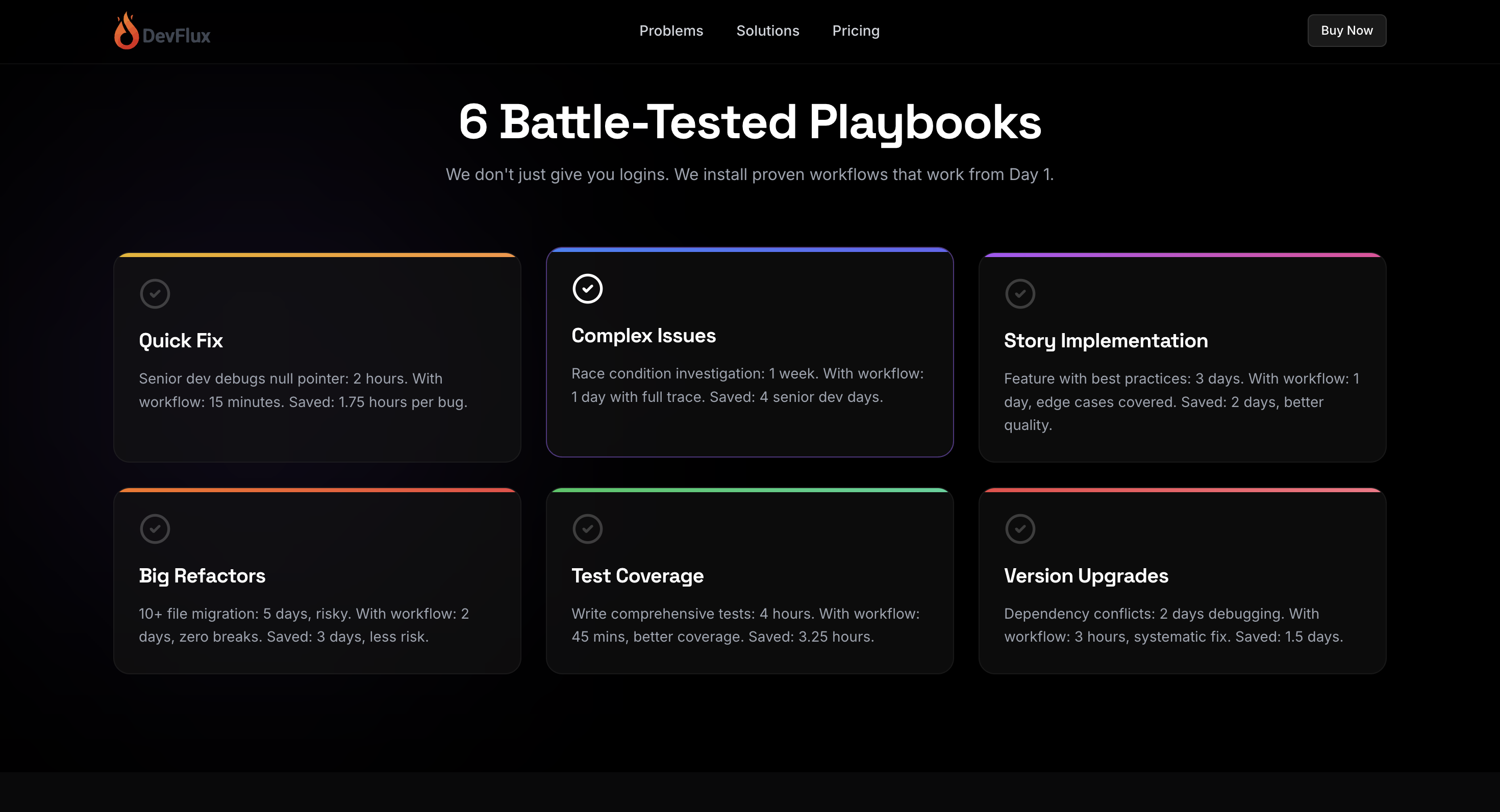 DevFlux - Screenshot 5 showing product features and functionality