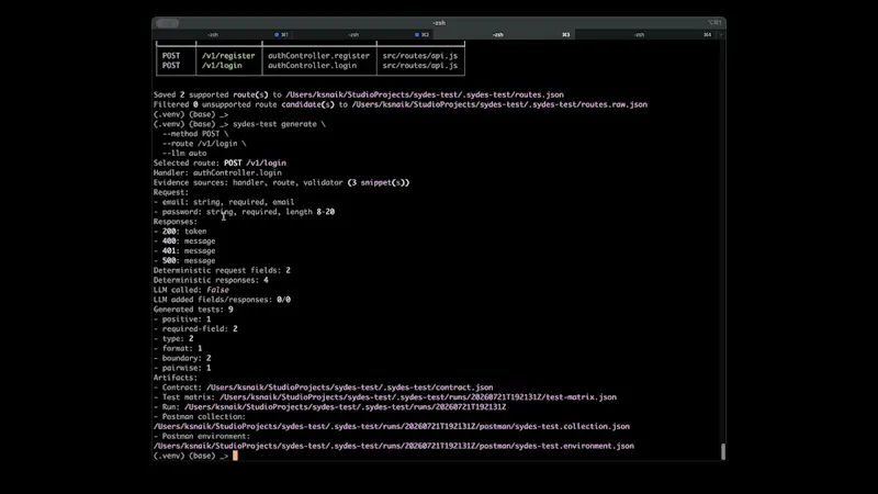 Sydes test screenshot 1 (video preview)