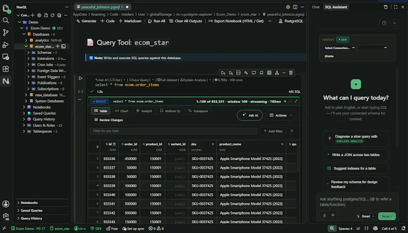 NexQL screenshot 4