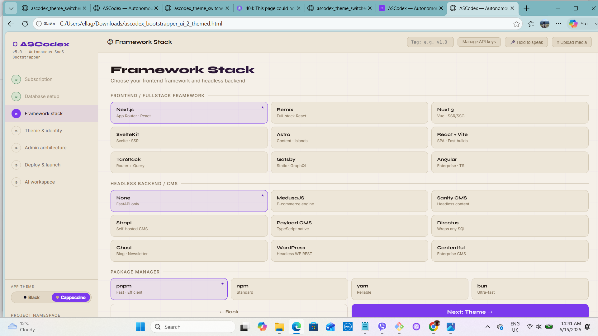 Build your SaaS in minutes, not months gallery image