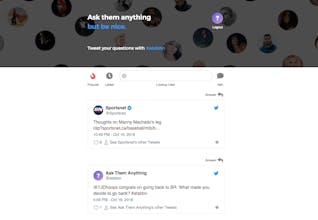 Ask them anything, but be nice. gallery image