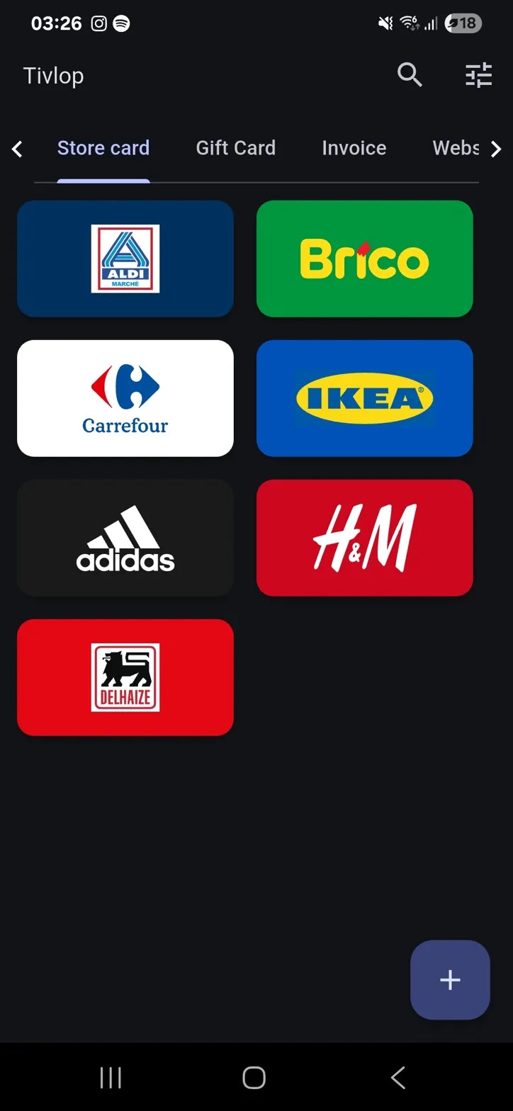 Tivlop - Scan, Store & Create QR Codes - Main product screenshot demonstrating key features and user interface