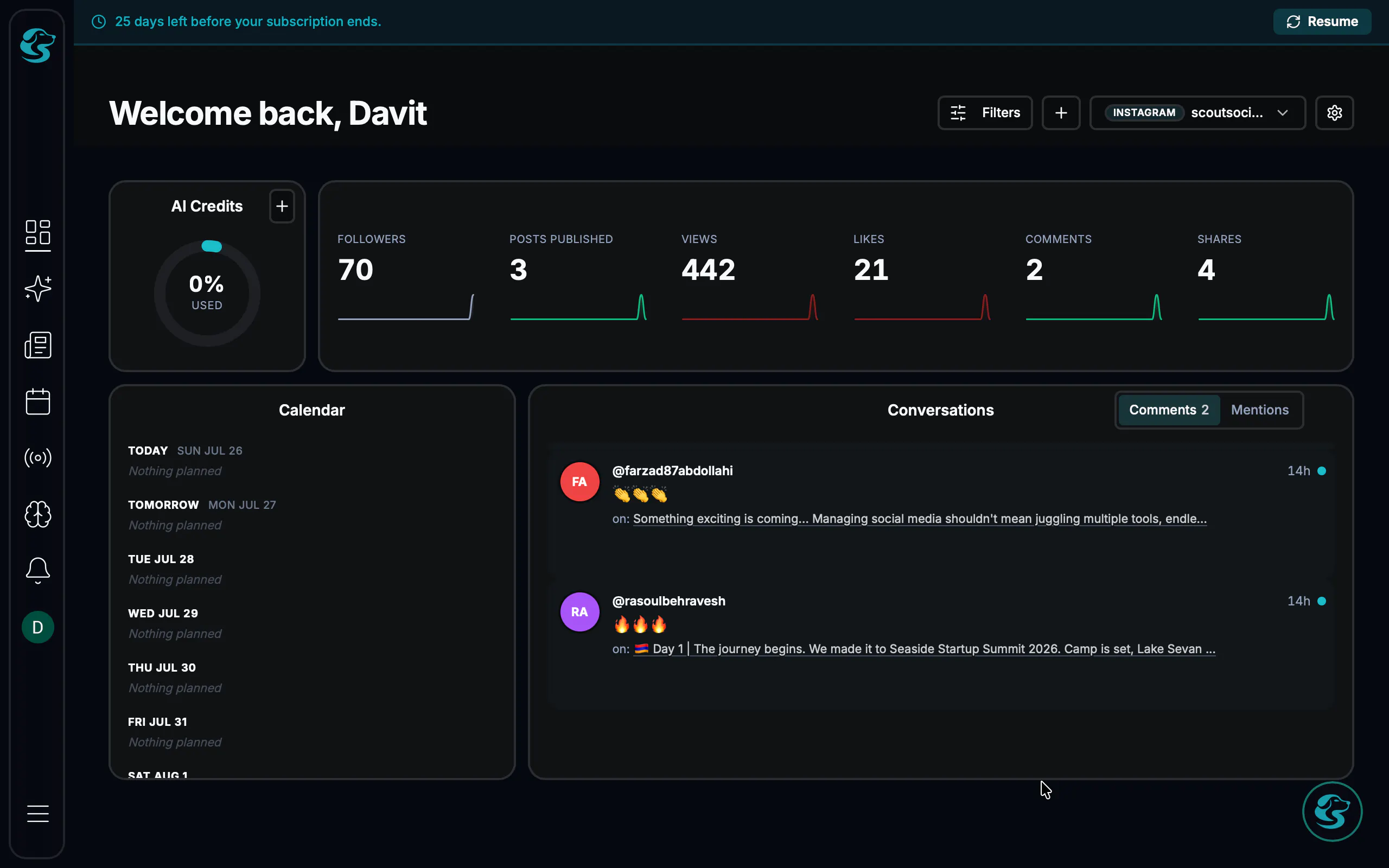 ScoutSocial.ai gallery image