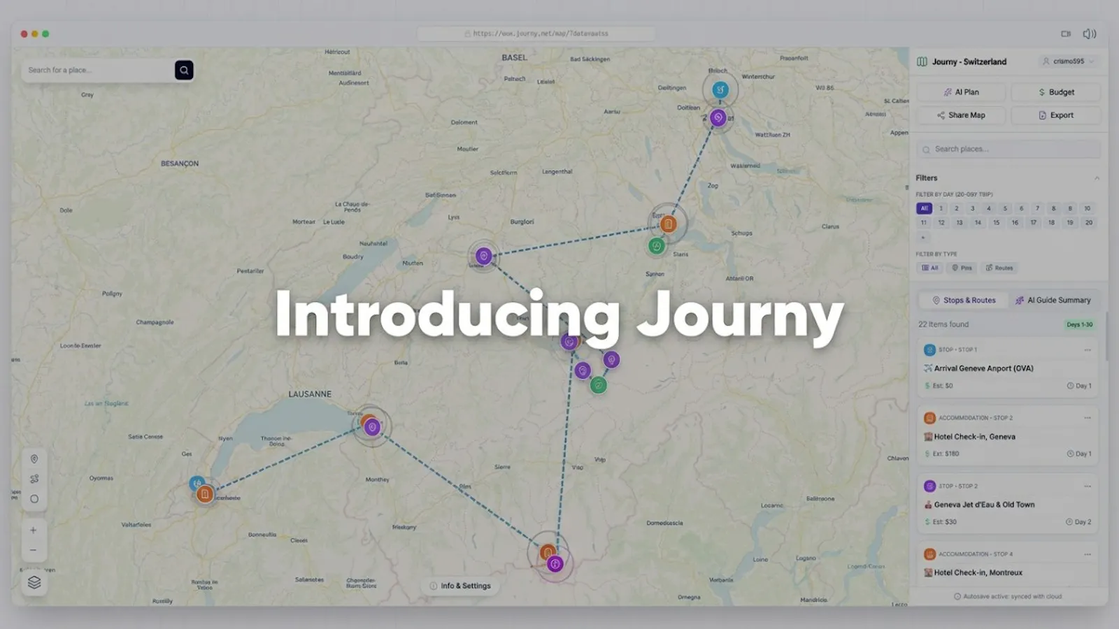 Journy screenshot 1 (video preview)