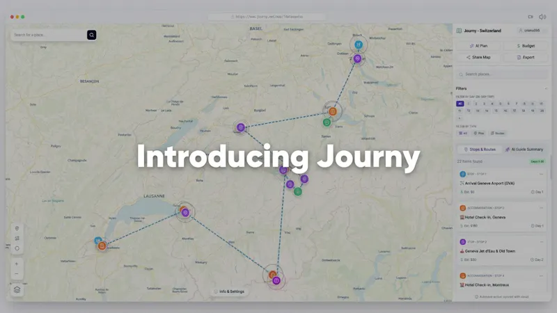 Journy screenshot 1 (video preview)