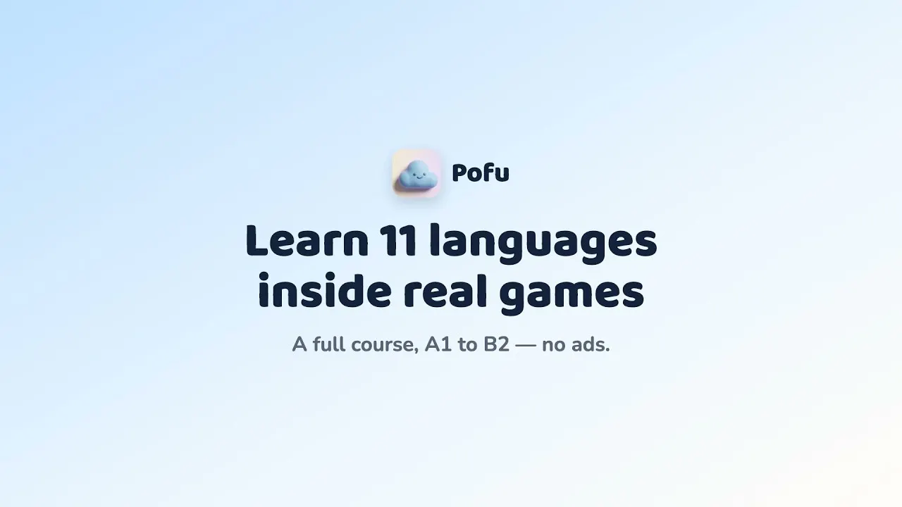 Pofu — 11 languages, learn by playing gallery image