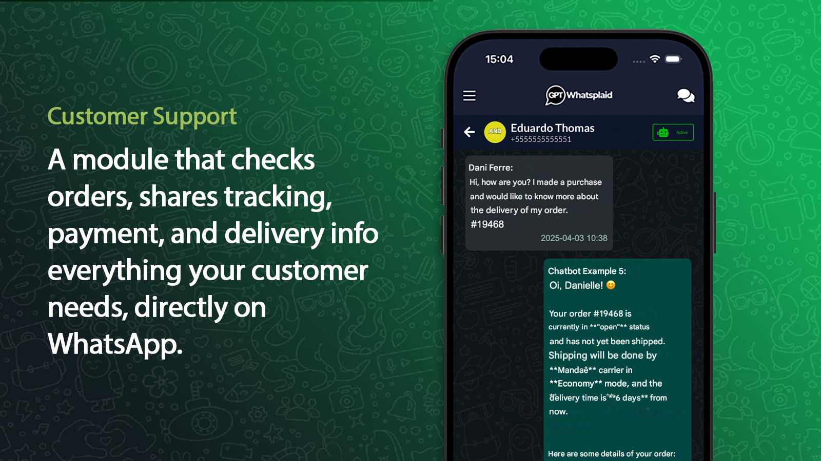 Whatsplaid gpt - Chatbot de whatsapp alimentado |whatsplaid gpt media 3
