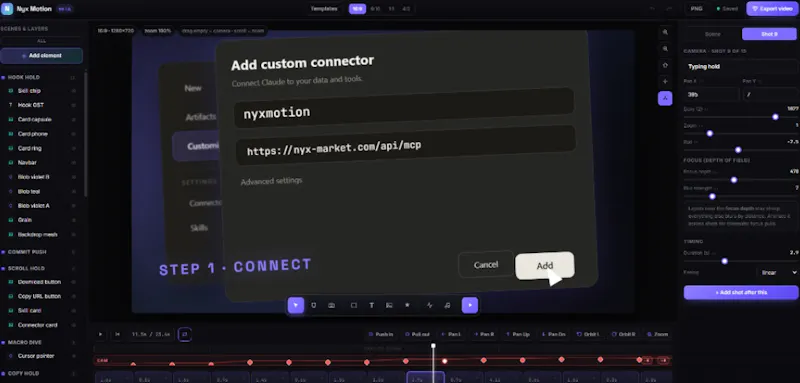 Nyx Motion screenshot 4