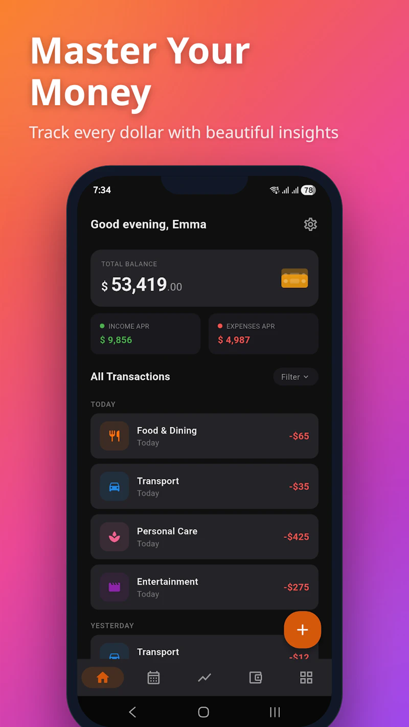 Money Manager  screenshot 1