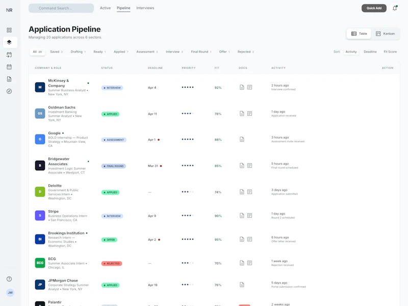 NextRound screenshot 2