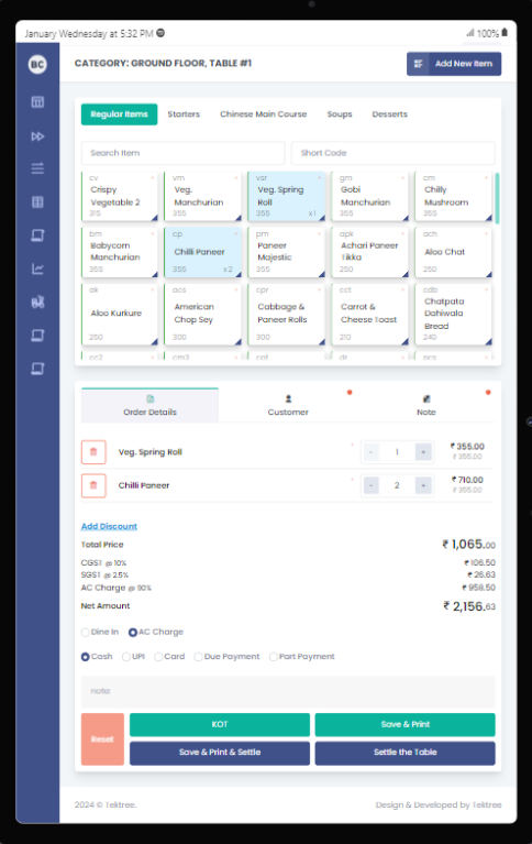 Billchamp POS factureringssoftware - De Ultimate Restaurant POS -software media 4