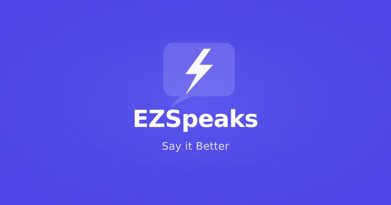 EZSpeaks screenshot 1