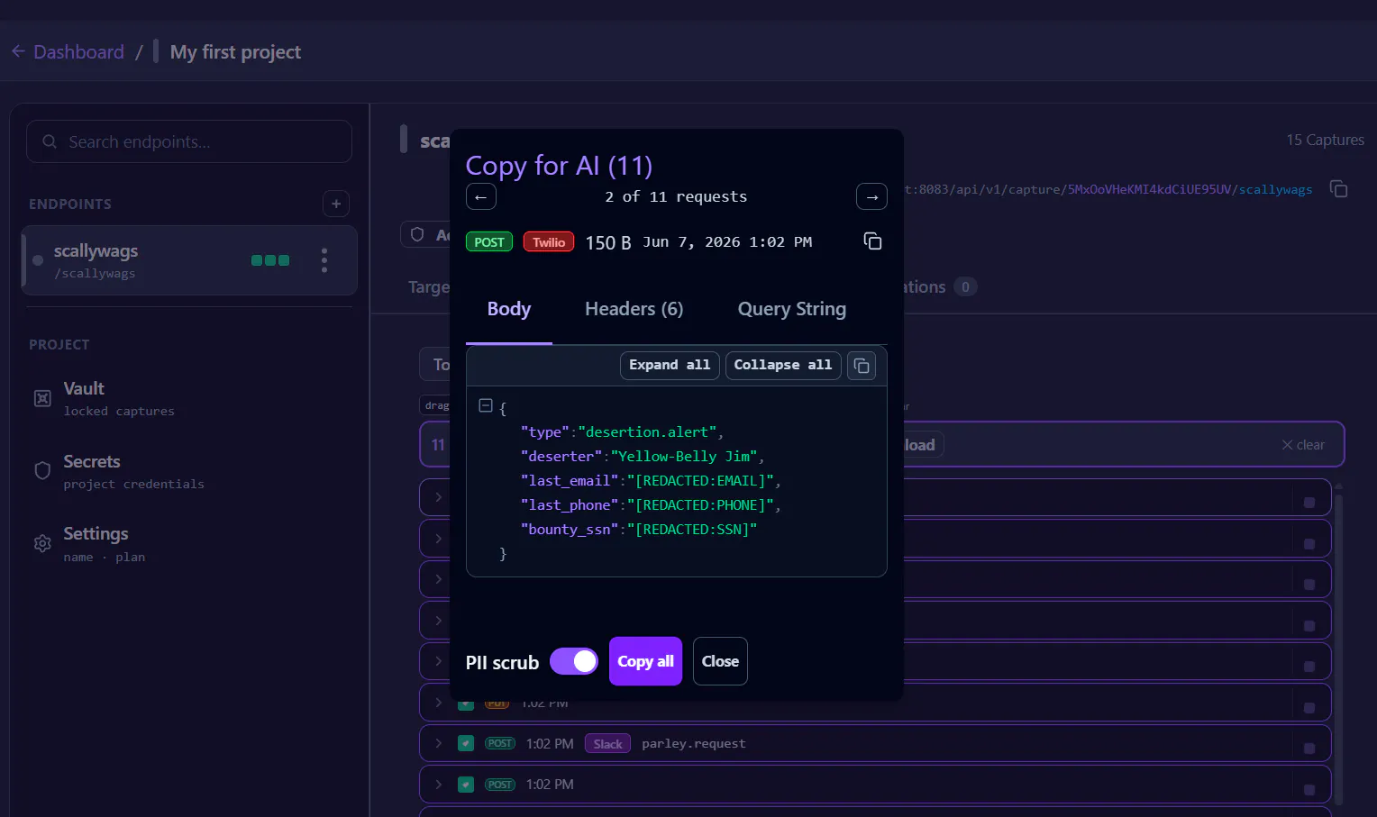 FlurryPORT — Capture. Replay. Debug. gallery image