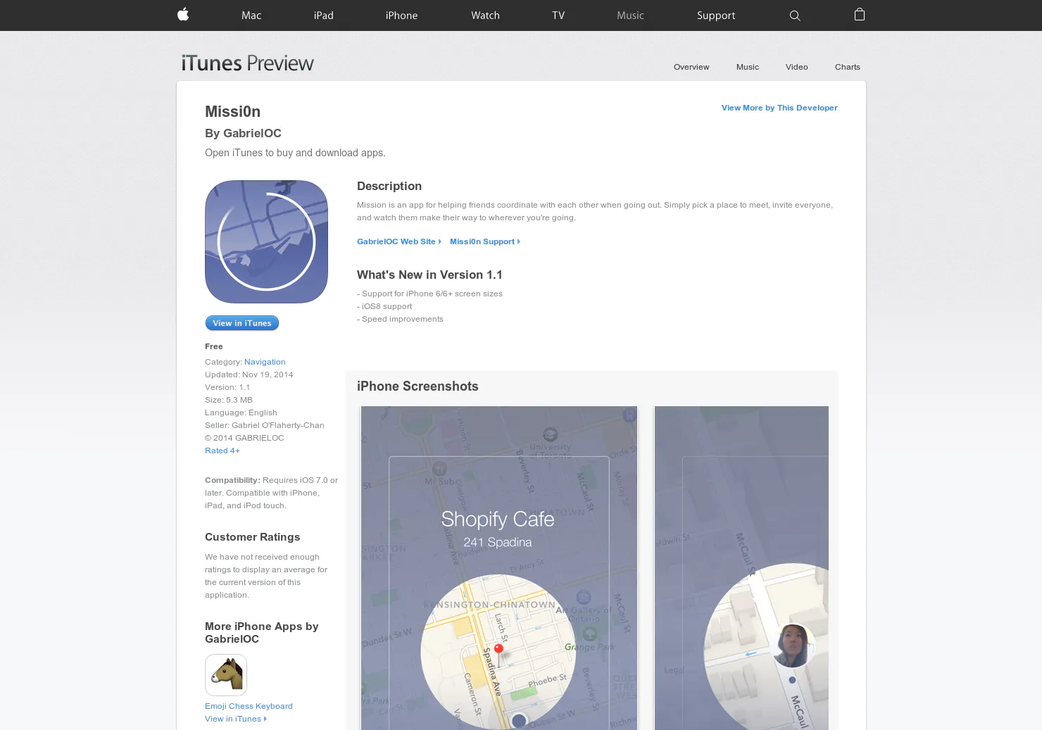 Mission App