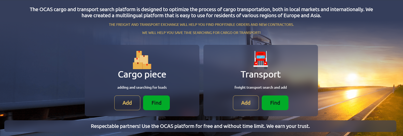 COLA - Intercambio de flete y transporte media 1