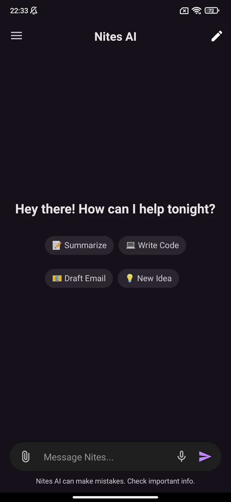 Nites AI: Homework Helper screenshot 1