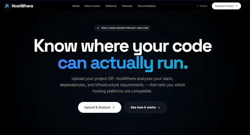 HostWhere screenshot 1