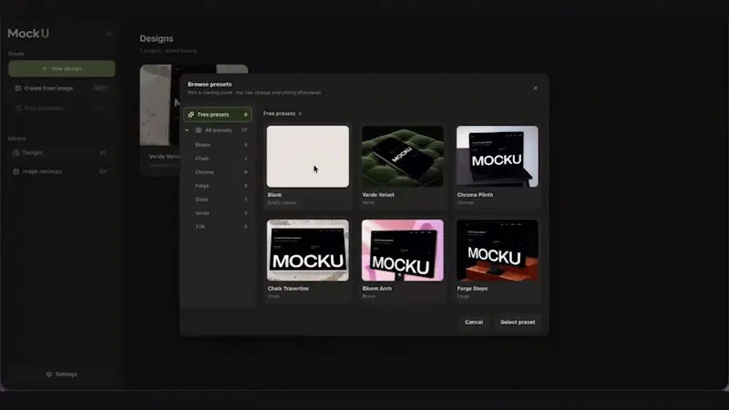 Mocku screenshot 1 (video preview)