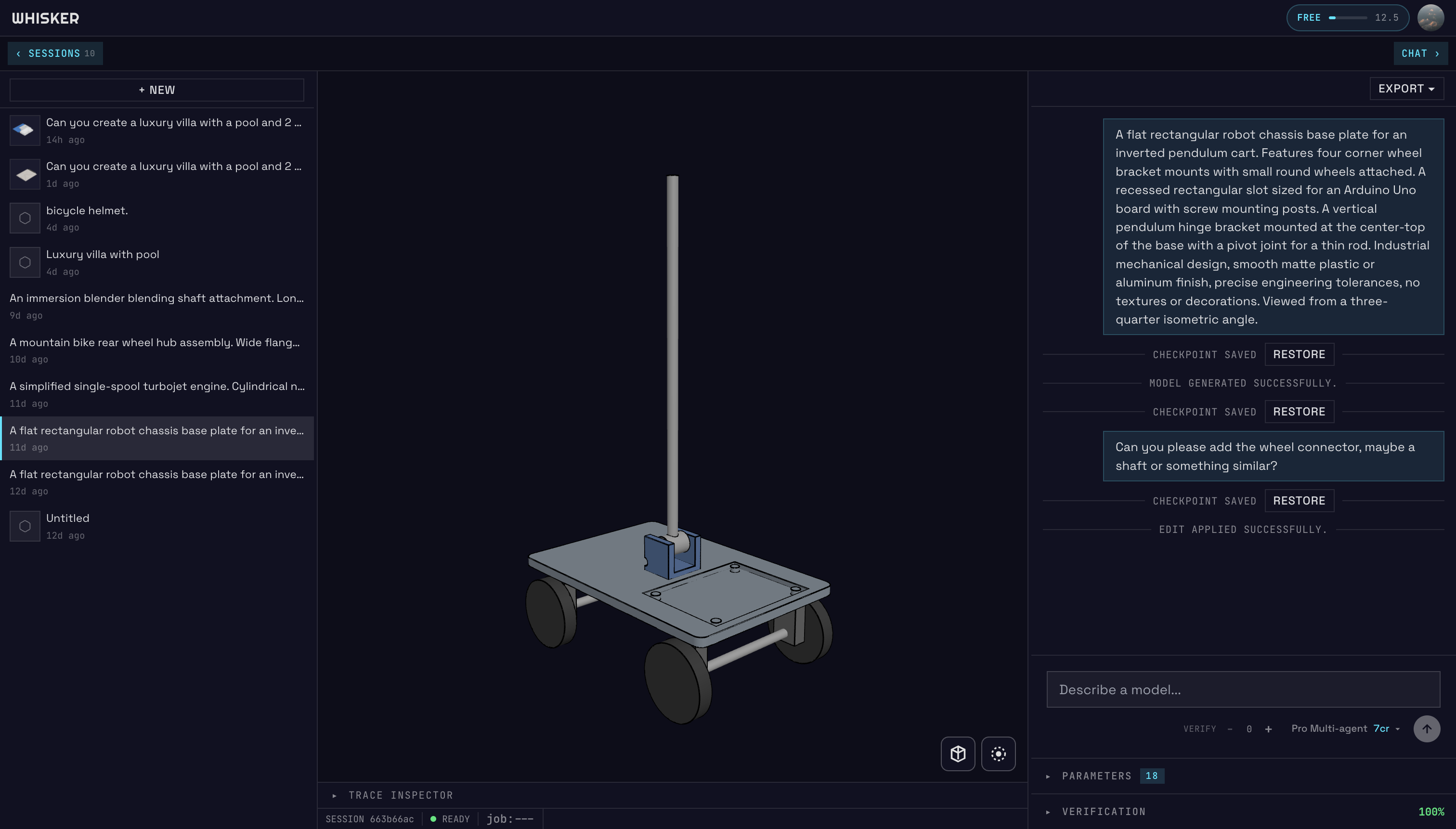 Whisker - Screenshot 2 showing product features and functionality