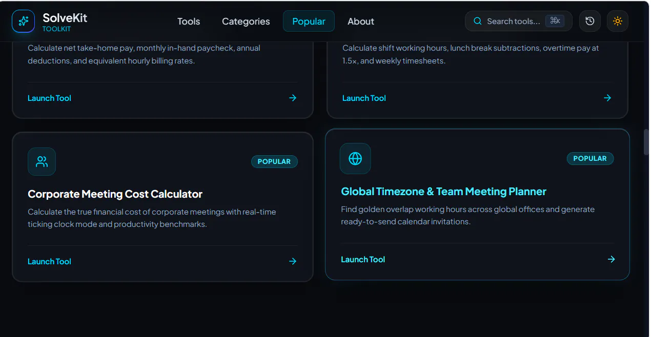 SolveKit — Universal Problem gallery image