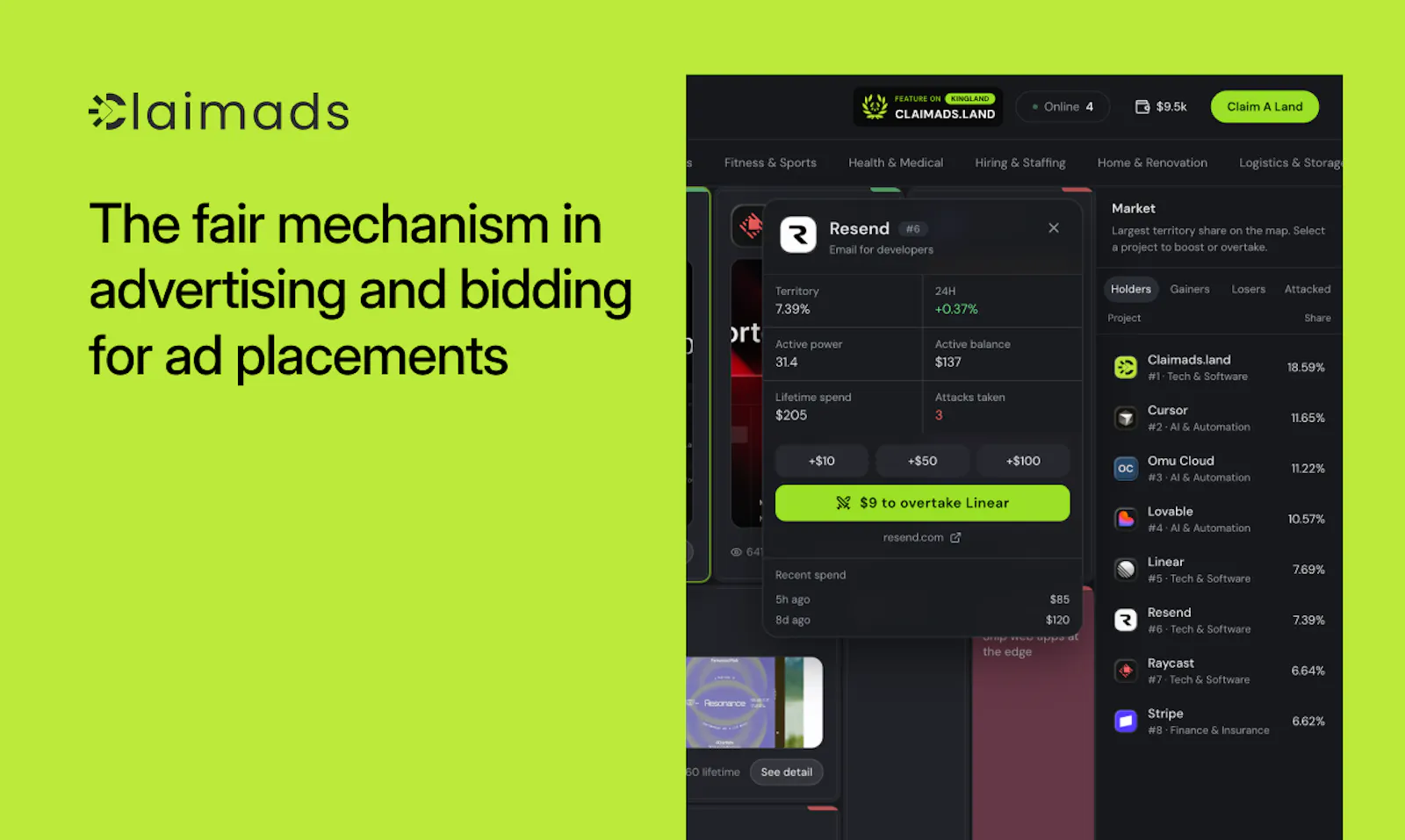 Claimads.land screenshot 4