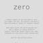 zero