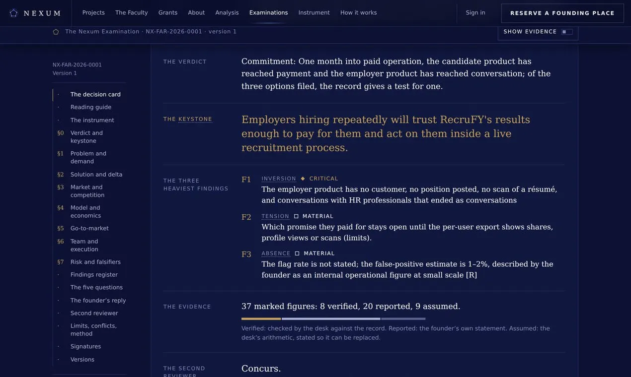 Nexum Analytics gallery image