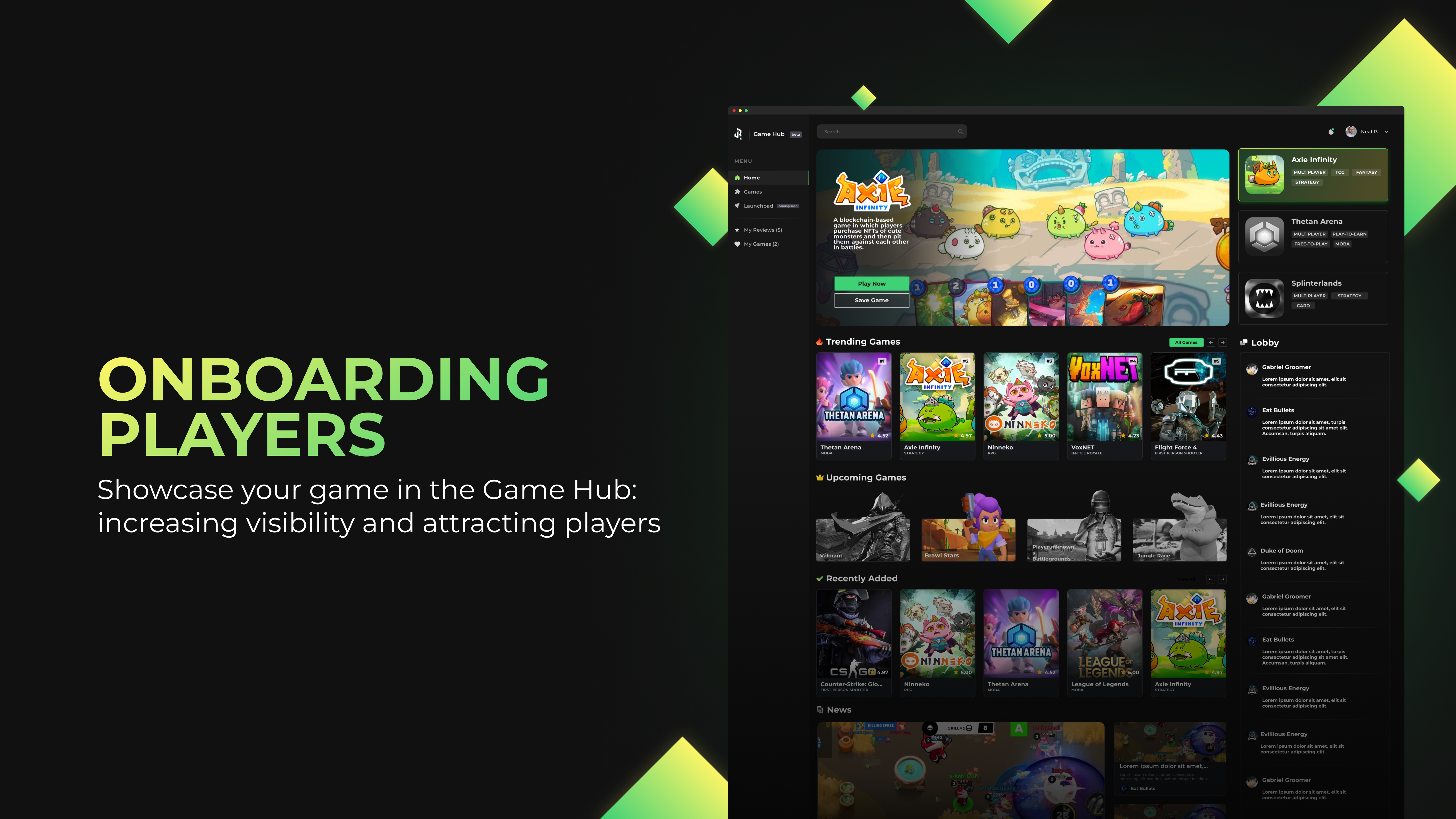 Jr Studio's Game Hub media 2