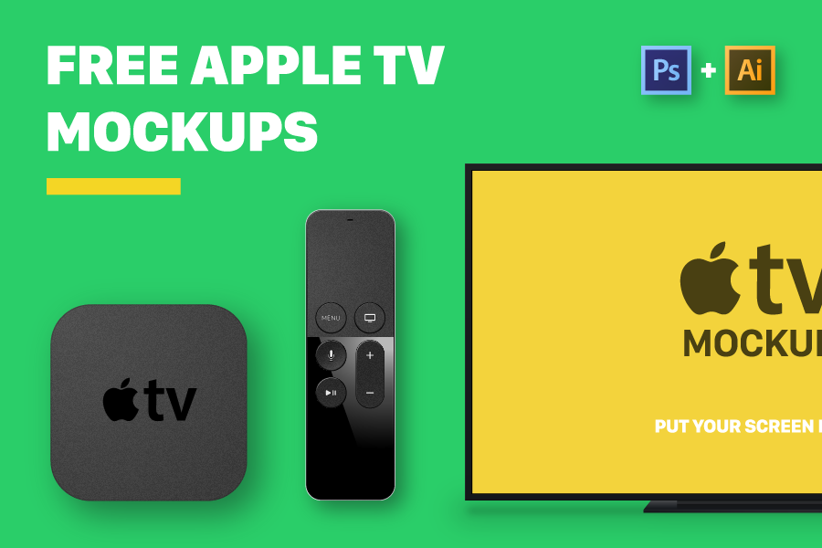 Apple TV Mockups