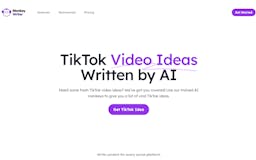 TikTok Video Ideas Written by AI media 1