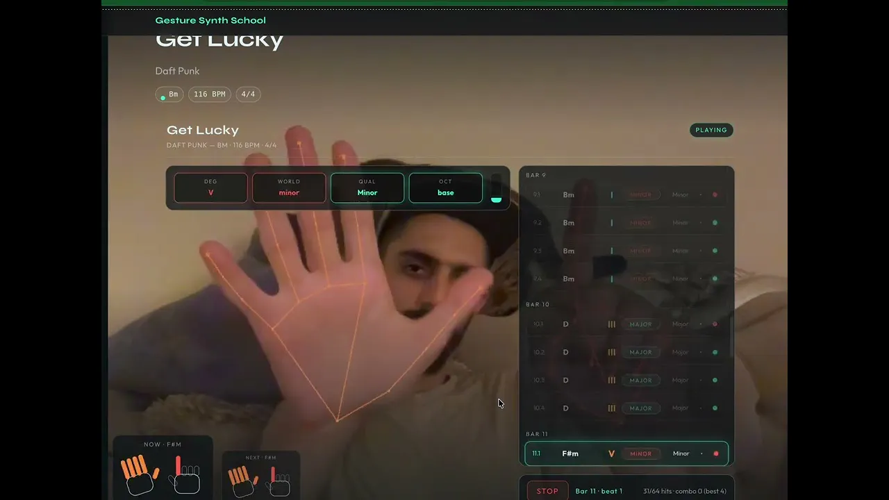 Gesture Synth School